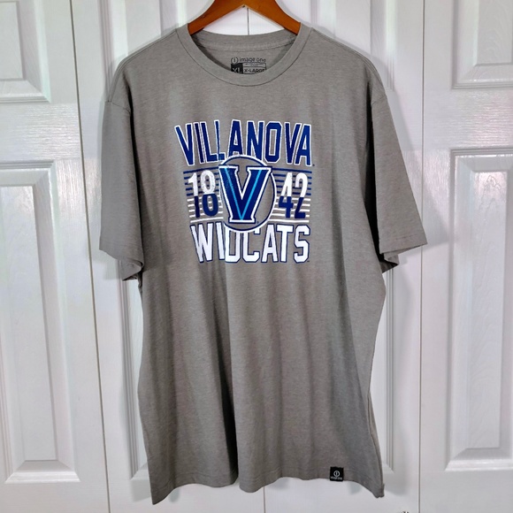 VILLANOVA WILDCATS NCAA LONG SLEEVE LOGO T SHIRT MEN/'S M L XL NWT BLUE